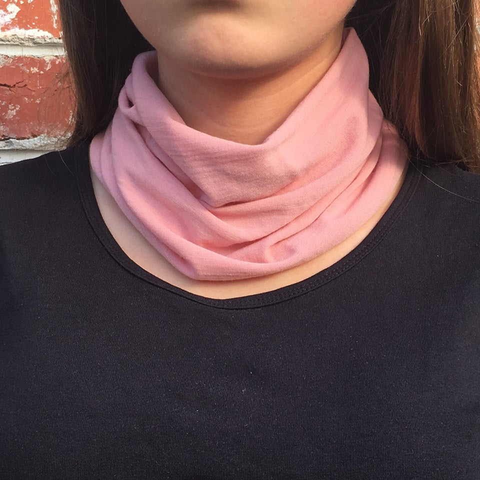 Neck Gaiter - Dusty Pink