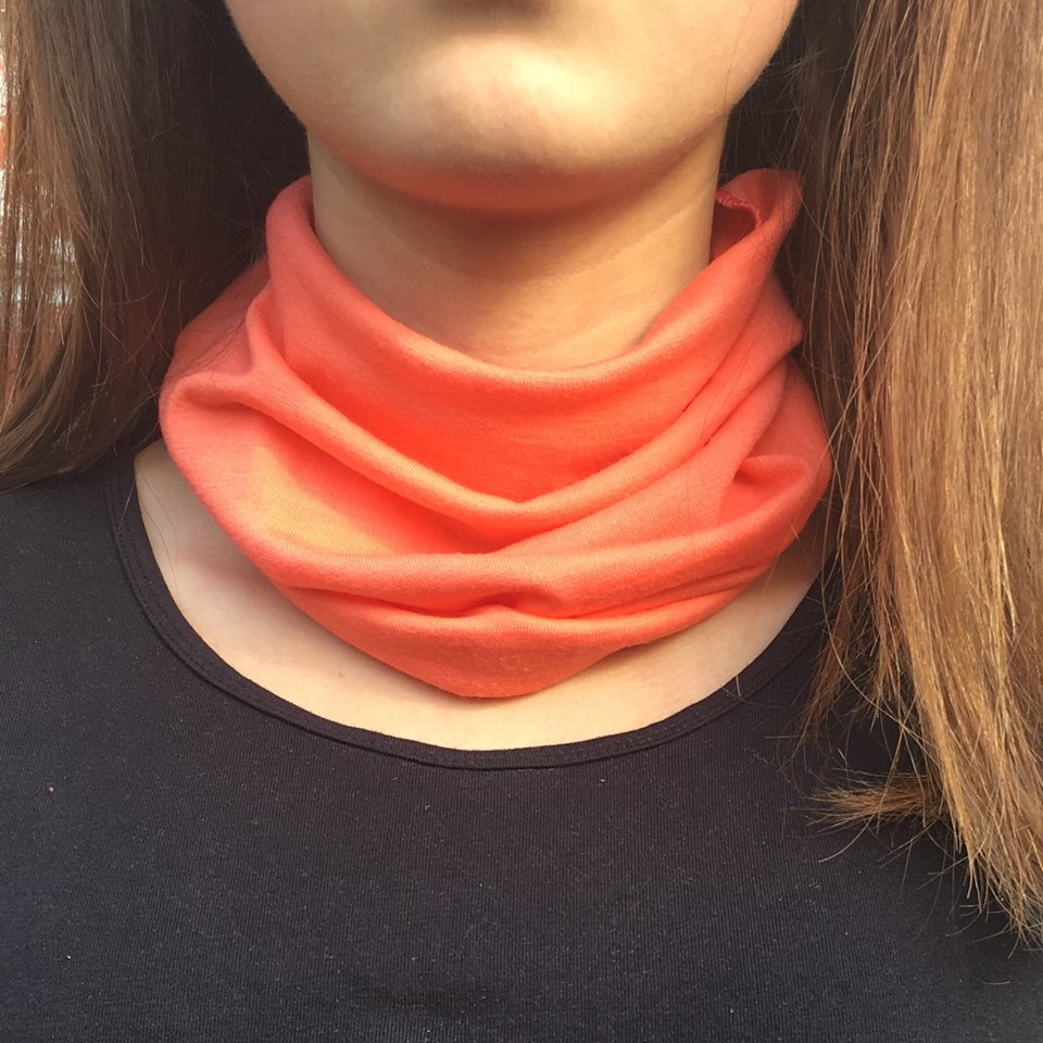 Neck Gaiter - Tangerine