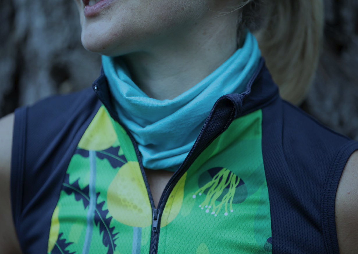 Neck Gaiter - Turquoise Blue